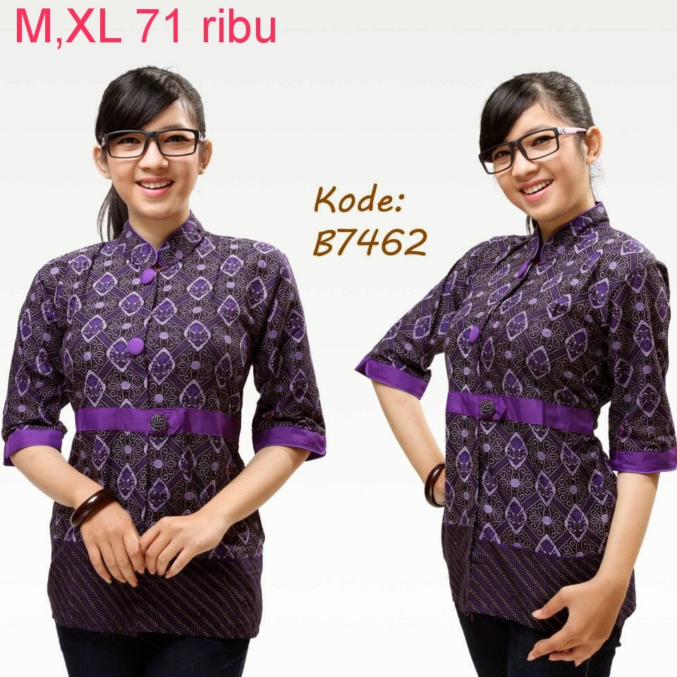 Contoh Model Baju Batik Model Baju Batik