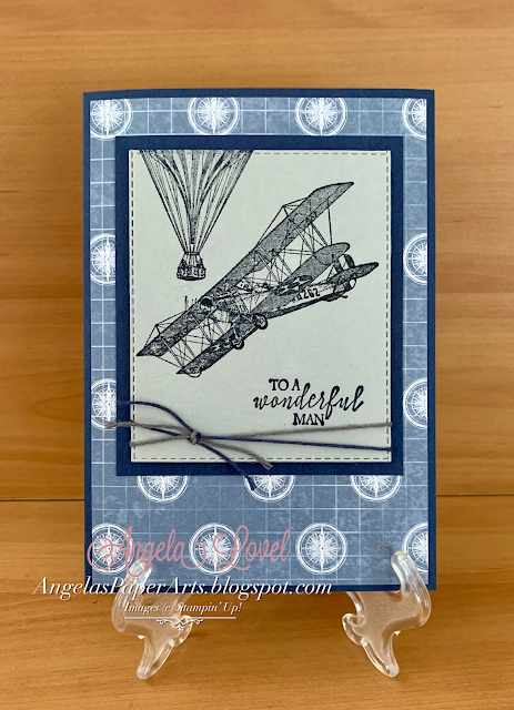 Angela's PaperArts, SU Soar Confidently birthday card