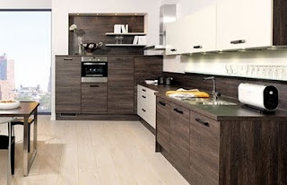 cocina moderna madera