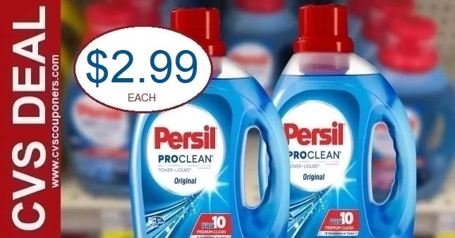 Persil Detergent CVS Coupon Deal