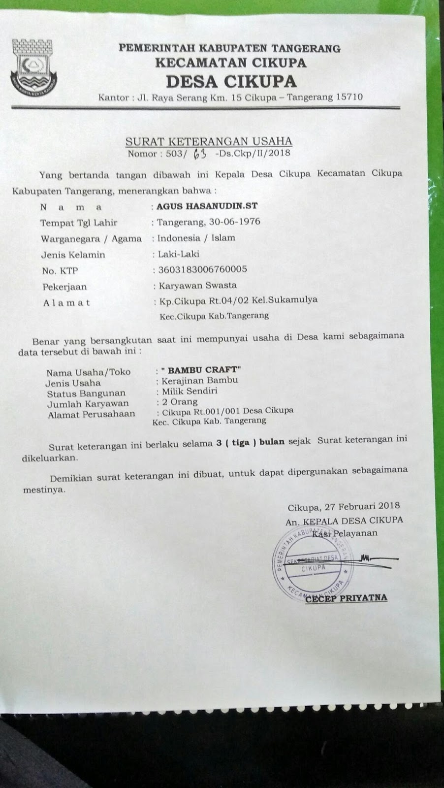 Jurnal Pembuatan Website Desa