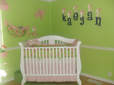 Decorate Baby Girl Room on Baby Girl Nursery Complete With Flower Box