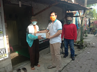Kelurahan Simpang Selayang Bersama ASTRA dan Donatur Salurkan Bantuan Sembako
