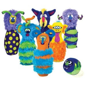 Pre-kindergarten toys - Melissa & Doug Monster Bowling Game Plush