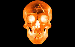 3D Fire Skull wallpapers