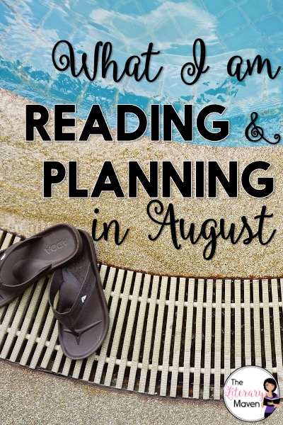 Summer is winding down, but I'm still focused on enjoying time with my family. I'm also reading and working on a change in my classroom routine.