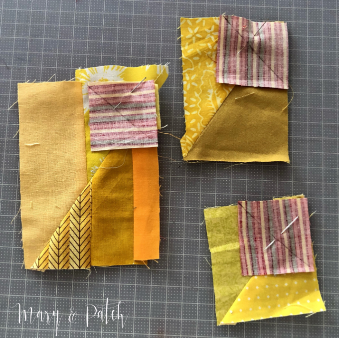 How to work with an underlying structure improv quilt