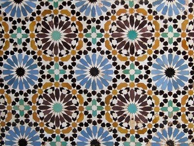 Tile Kitchen Backsplashes on Brilliant Blues   Moroccan Tile Kitchen Backsplash