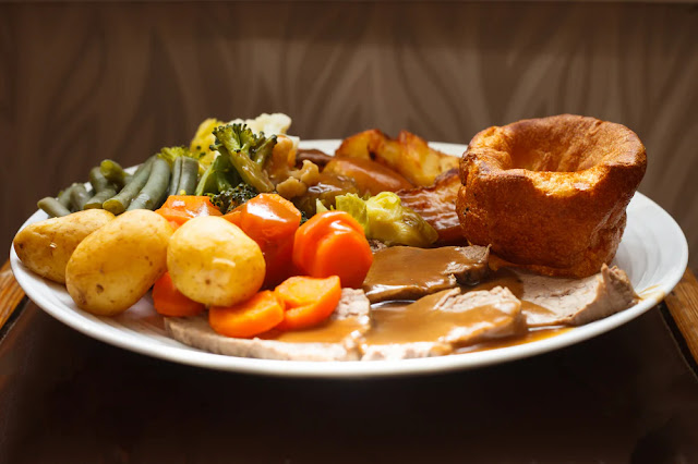 makanan rumahan Inggris yang lezat