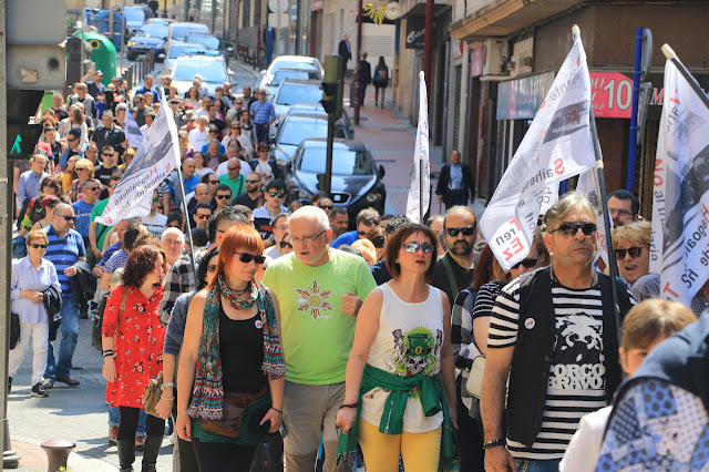 manifestación contra la VSF