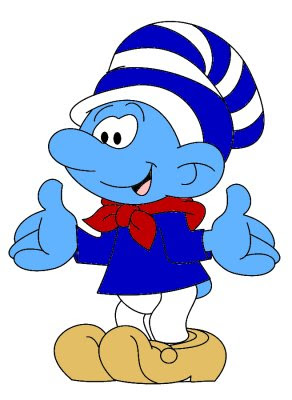 Miller Smurf Figure