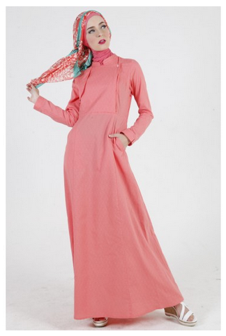 Contoh Gambar Busana  Muslim  Long  Dress  Wanita  Terbaru 2019