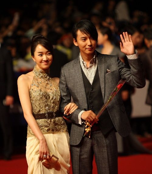 Park Soo Ae and Kim Nam gil