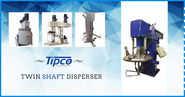 Twin Shaft Disperser, Dissolver and Mixer