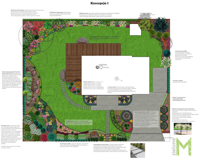 Koncepcja projektowa ogrodu 1