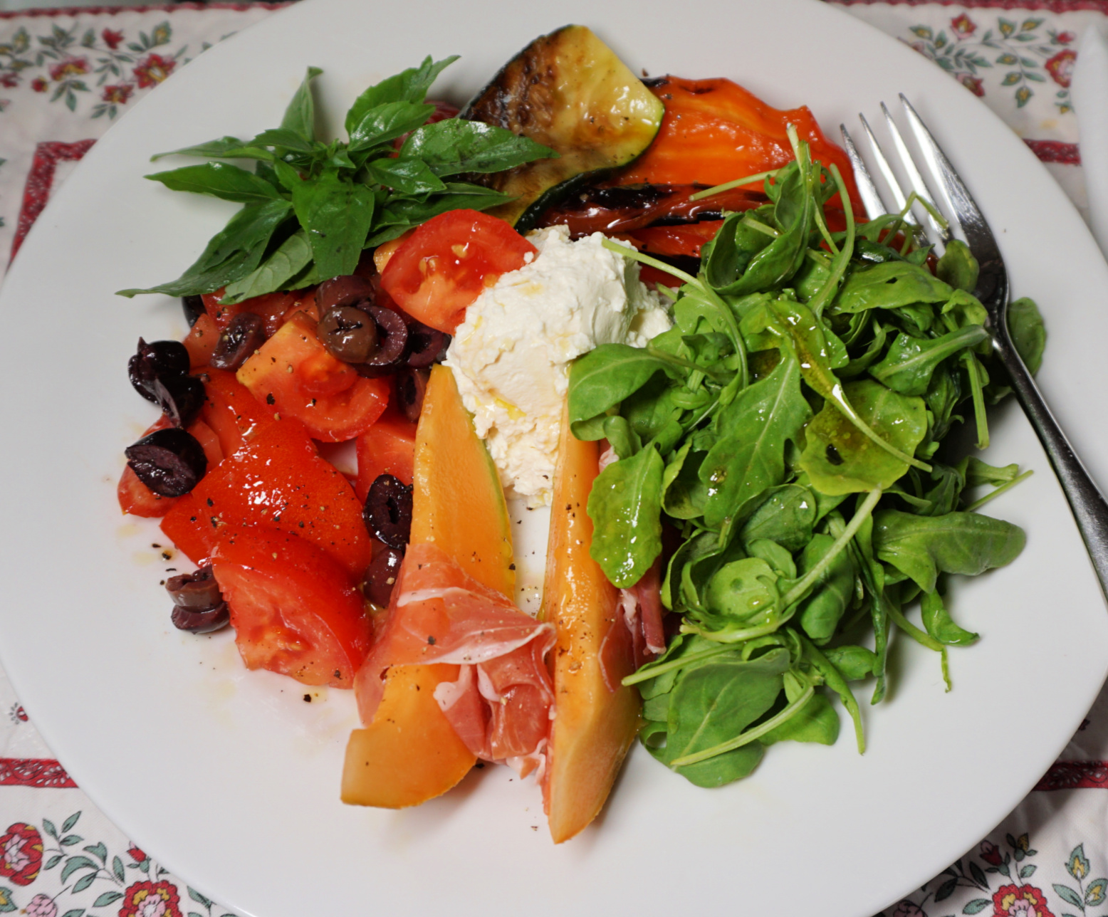 Italian salad plate