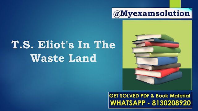 Analyze the use of allusion in T.S. Eliot's The Waste Land