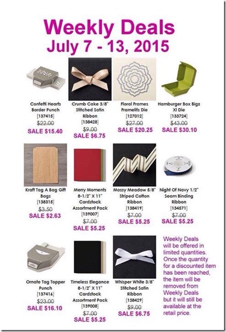 weekly deals july 7th