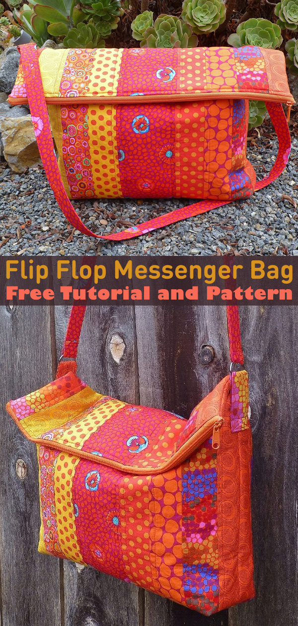 Flip Flop Bag Tutorial and Pattern