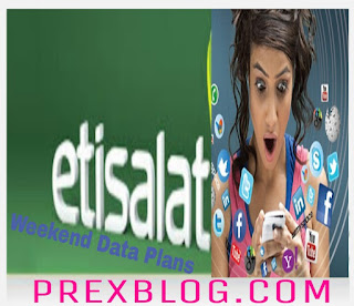 Etisalat Weekend Data Plans - Prexblog.com