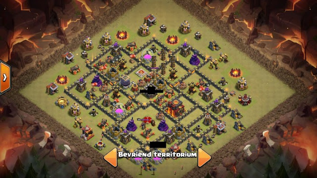 coc best war base th10