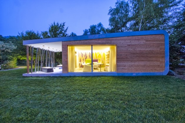  Desain  Rumah  Hijau  Modular Sederhana Desain  Rumah  Modern 