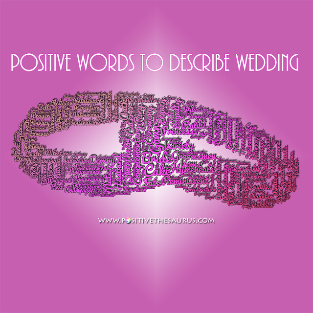 wedding words vocabulary rings word cloud