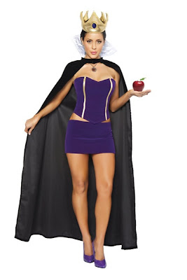 MULTI DELUXE 4 PIECE WICKED QUEEN COSTUME 