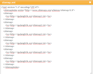 Cara Meningkatkan Index Dengan Fake Sitemap / Sitemap Palsu
