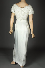 Carrie Four Weddings and a Funeral wedding gown back