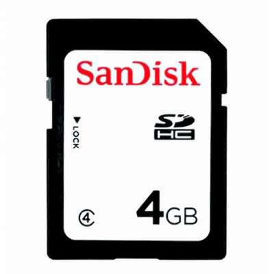 4GB SDHC (Secure Digital HC) Card Sandisk SDSDB-4096 (BUB-S)