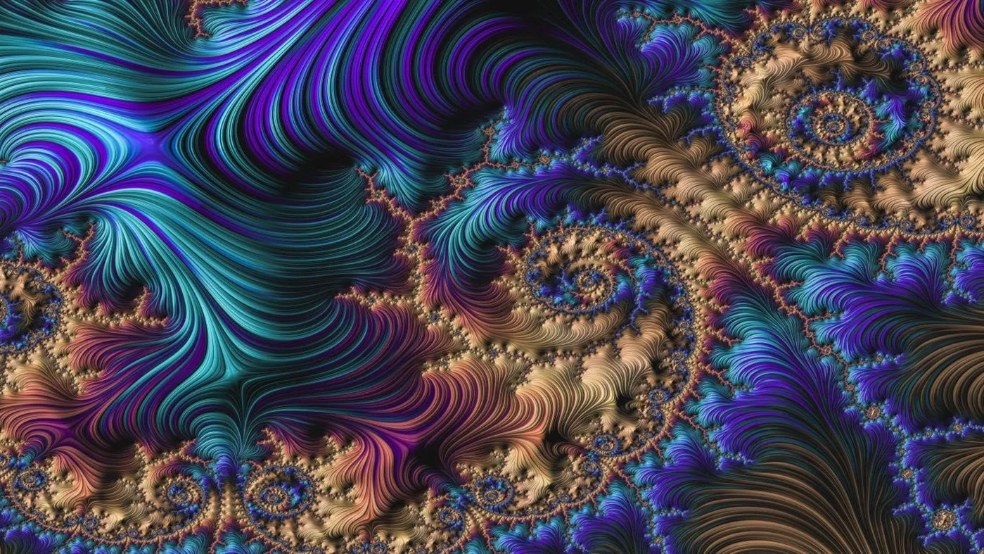 Download Spiraling Fractals PREMIUM, Tema per Windows 10