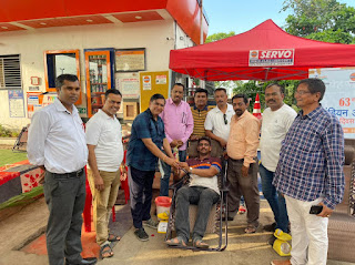 Ashwin Auto Services Blood donation camp