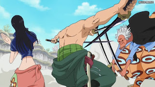 ワンピースアニメ 魚人島編 560話 ゾロ ロビン | ONE PIECE Episode 560