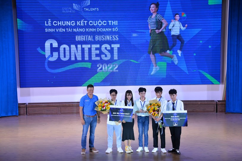 Sapo đồng hành cùng sinh viên tại Đêm chung kết Cuộc thi Sinh viên Tài năng kinh doanh số 2022