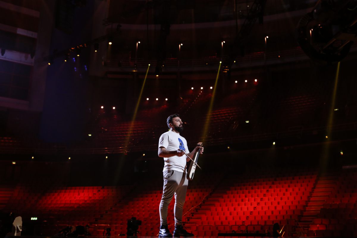 Primer ensayo de Grecia en Eurovisión 2016