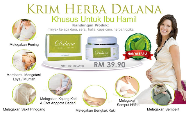 Dalana Herbal Cream Herbasuci Murah