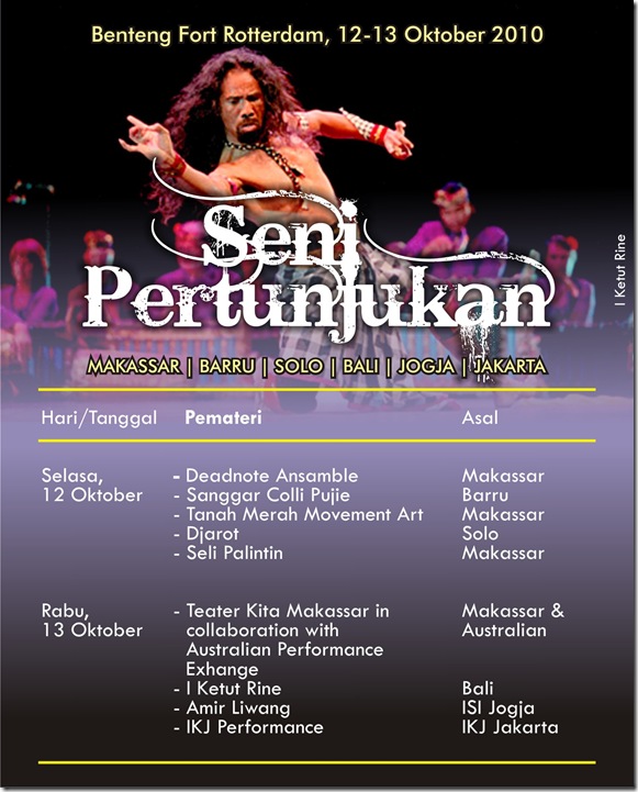 Jadwal Pertunjukan