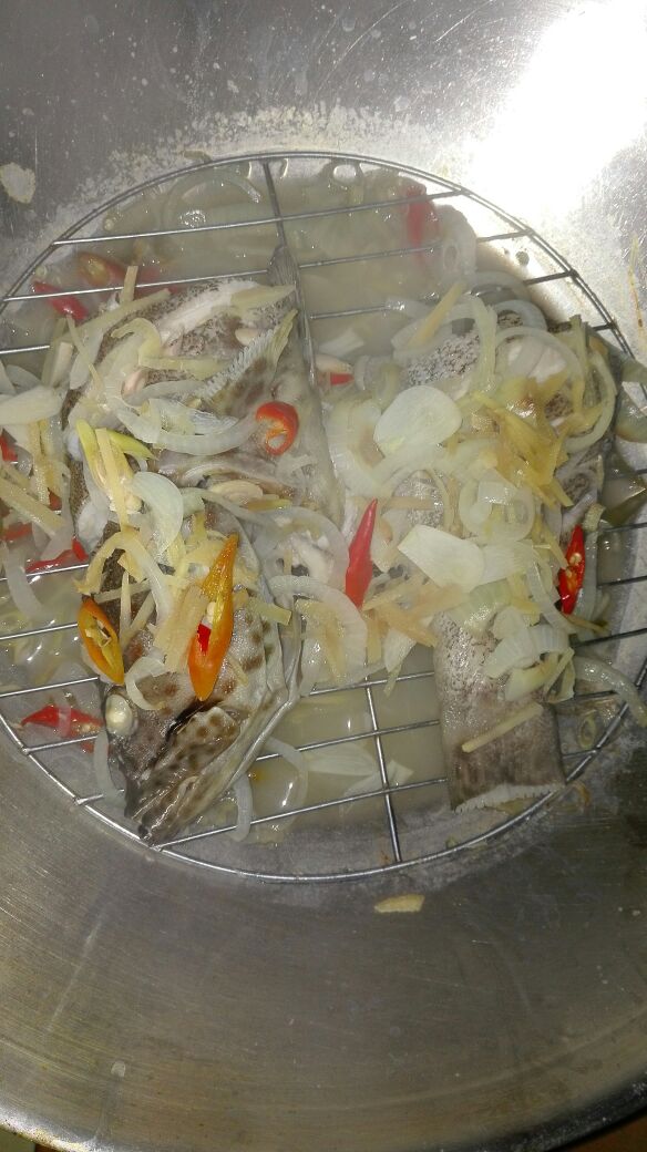 Resepi ikan kerapu stim @ kukus simple - Miza Talib