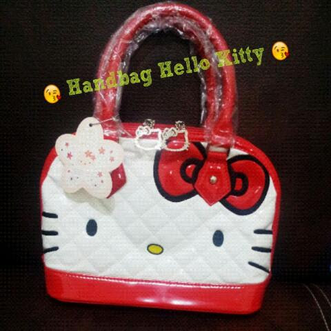 Jual Tas Tangan / Handbag Hello Kitty Ori Sanrio Murah
