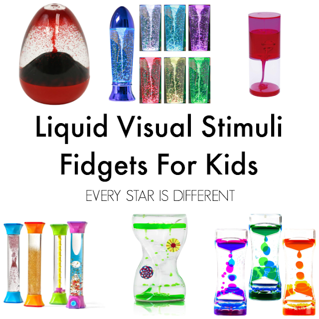 Liquid Visual Stimuli Fidgets for Kids
