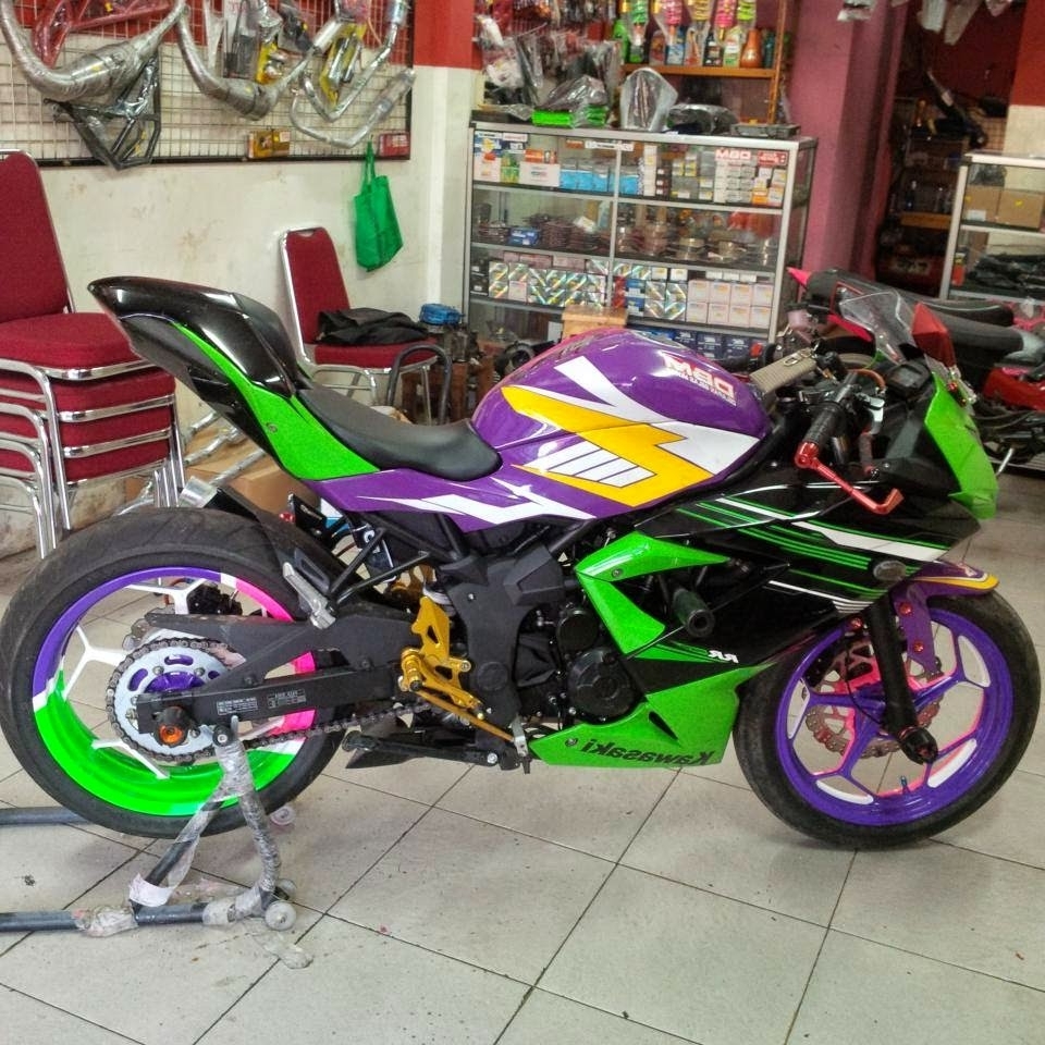 Kumpulan Foto Modifikasi Motor Ninja 4 Tak Terbaru Modispik Motor