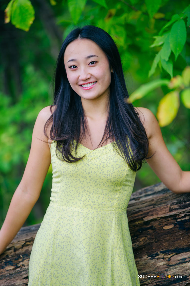 Asian Senior Pictures in Nature for Girls by SudeepStudio.com Ann Arbor Senior Portrait Photographer