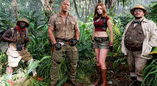 jumanji: the rock le gasta una broma a kevin hart en el set