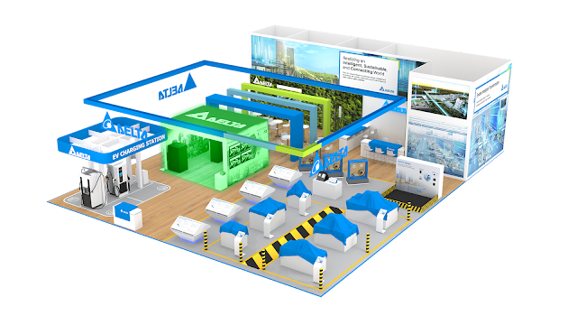 Delta presenta soluciones innovadoras para la fabricación inteligente y la movilidad eléctrica en Hannover Messe 2024