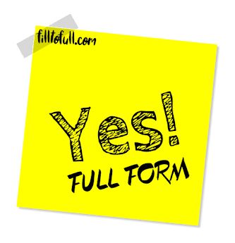 Full form of YES || What does YES stands for? || YES