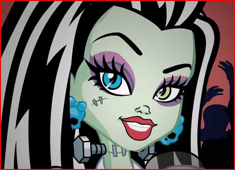 Monster High Coloring on Monster High  Hey  From Frankie Stein