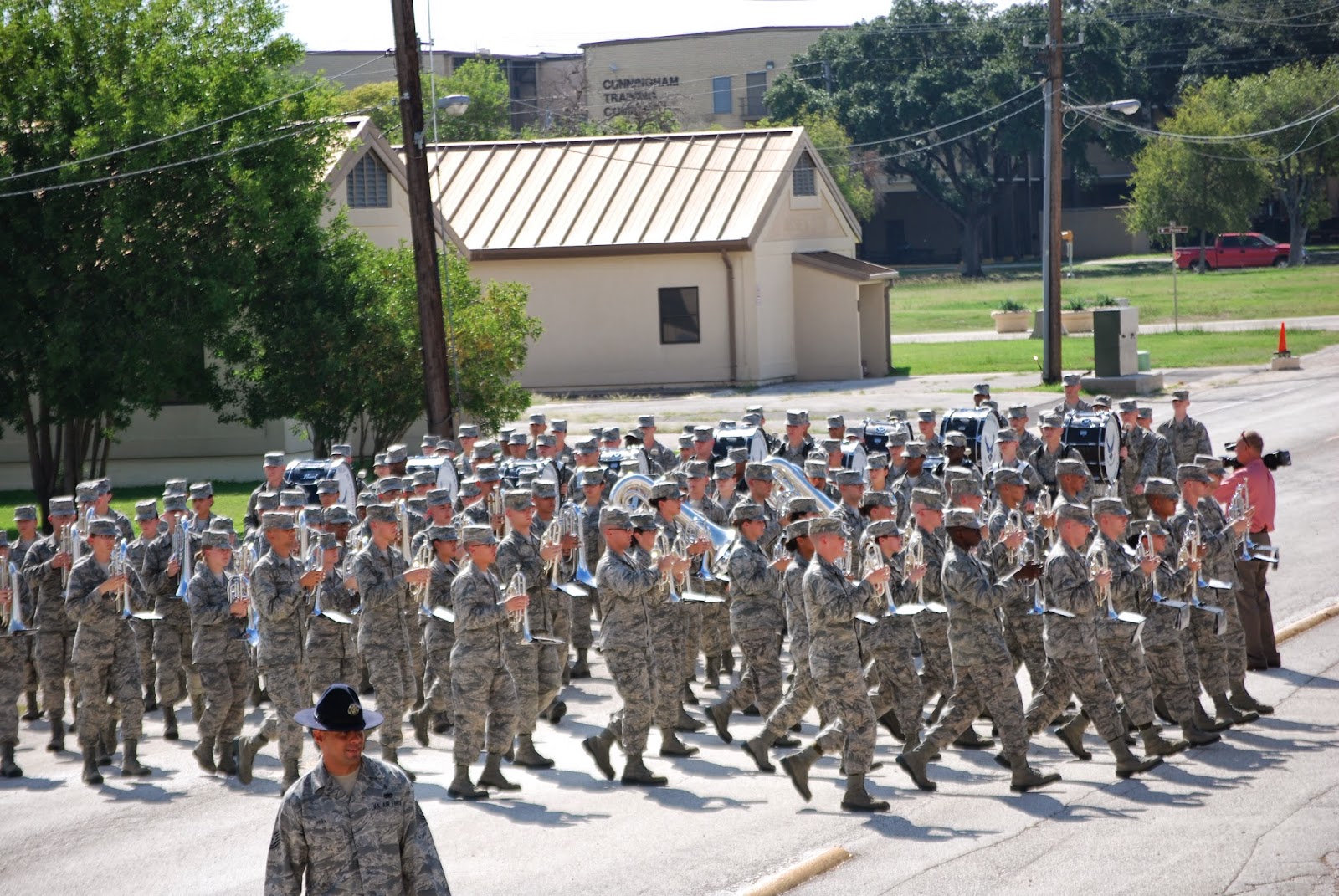 My Point of View: Day 1 - Lackland Air Force Base BMT ...