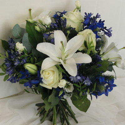 Blue Wedding Bouquets Pictures on Bonnieprojects  Inspiration  Blue And White Wedding Bouquets