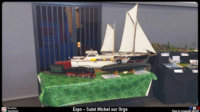 Fête de la ville de Saint Michel sur Orge 2021 avec l'Escadrille Saint Michel.